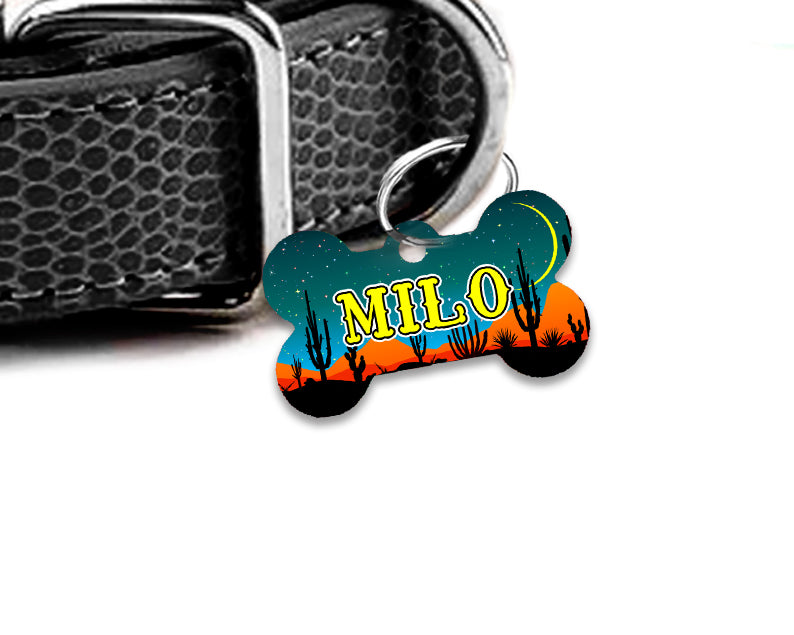 Pet ID Tag | Warm Desert